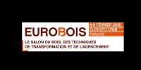 EUROBOIS 2018 : le salon du bois, des techniques de transformation et de l'agencement. Du 6 au 9 février 2018 à Chassieu. Rhone. 